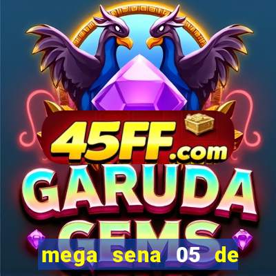 mega sena 05 de julho de 1988
